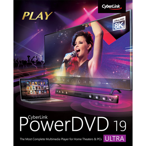 CyberLink PowerDVD 19 Ultra (Boxed with DVD and Download Code)