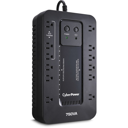 CyberPower EC750G Ecologic Series Uninterruptible Power Supply