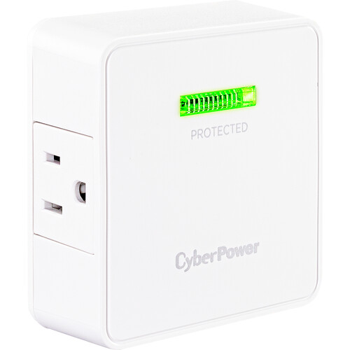 CyberPower HT200W 2-Outlet 1500 Joule Surge Protector