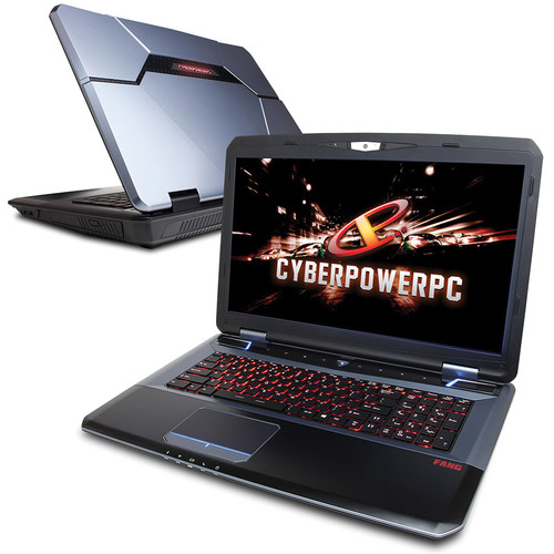 CyberPowerPC FANGBOOK EVO HFX7-800 17.3" Gaming Laptop Computer