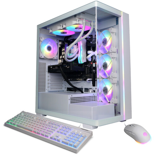 CyberPowerPC Gamer Supreme Liquid Cool Desktop Computer (White)