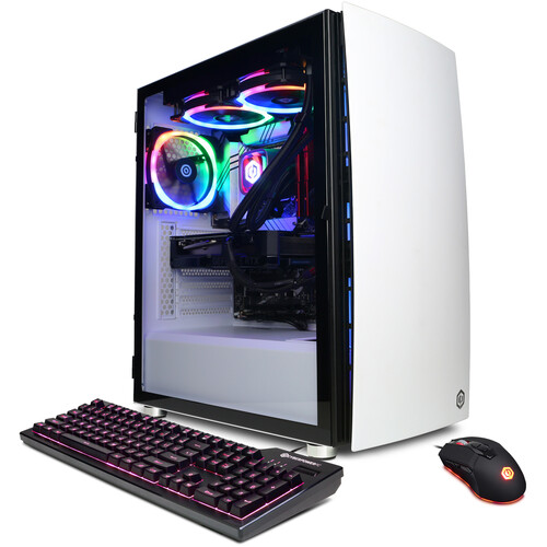 CyberPowerPC Gamer Supreme Liquid Cool Desktop Computer (White)