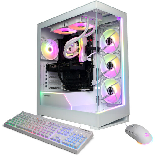 CyberPowerPC Gamer Supreme Liquid Cool Desktop Computer (White)
