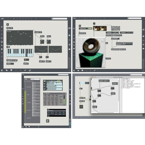 Cycling 74 Max 7 - Programmable Multimedia Toolkit Software (Download)