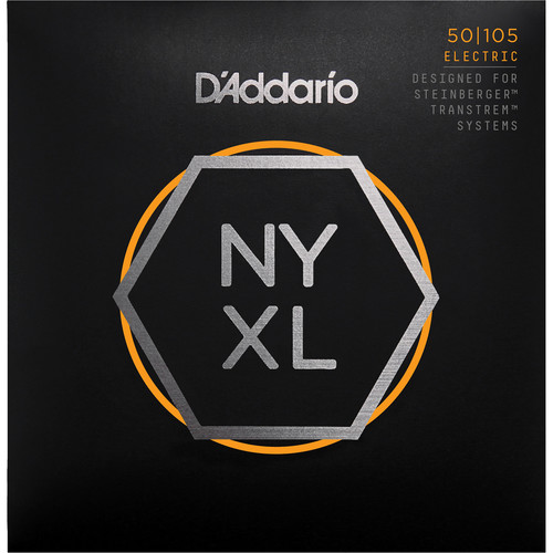 D'Addario NYXLS50105 Regular Light Electric Bass Strings (4-String Set, Double Ball End, Long Scale, 50-105)