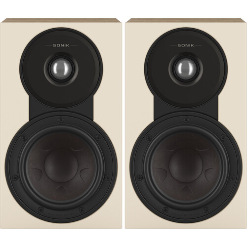 DALI SONIK 1 2-Way Bookshelf Speakers (Natural Oak, Pair)