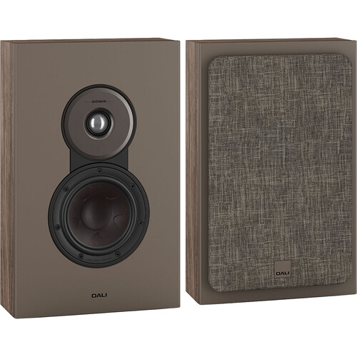 DALI SONIK ON-WALL 2-Way Wall-Mount Speakers (Walnut, Pair)