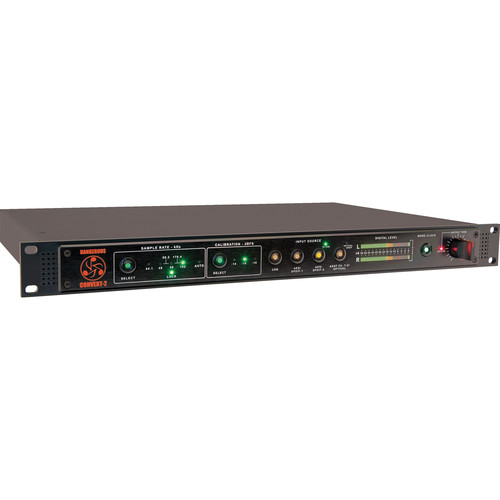 Dangerous Music CONVERT-2 Two-Channel Reference-Grade Digital-to-Analog Converter