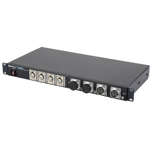 Datavideo Control System Kit for Sony Cameras with Power Distributor, Intercom System, Camera Control Unit, & Four CB-44 All-in-One Cables