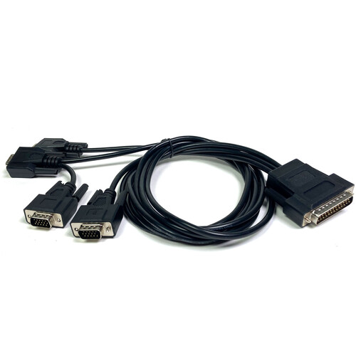 Datavideo Tally Cable to Connect 6 Input Rackmount HD Switcher to RM 8-Ch Intercom Sys (Channel 1-4 Only)