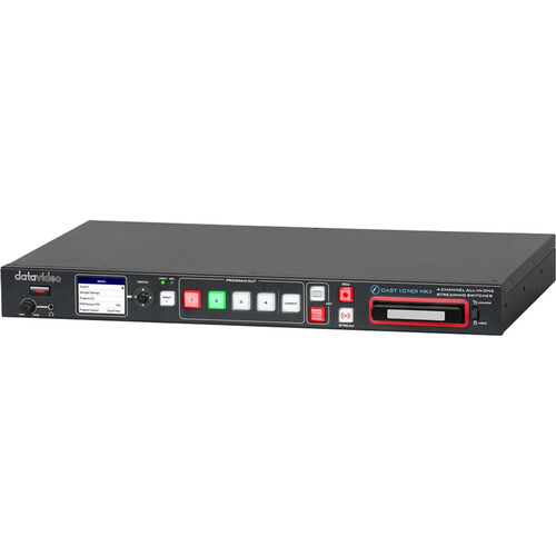Datavideo iCast 10NDI MK II 4-Channel 1080p All-in-One Streaming Switcher