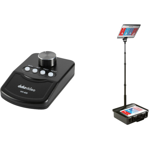 Datavideo TP-800 Mark II Conference Teleprompter & WR-600 Remote with IntelliSync