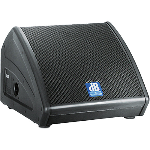 dB Technologies FLEXSYS FM10 10" 400W Active Coaxial Stage Monitor Wedge