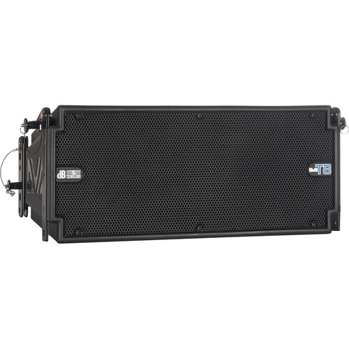 dBTechnologies DVA T8 Active 1400W 3-Way 18" Line Array Module with RDNet (Black)