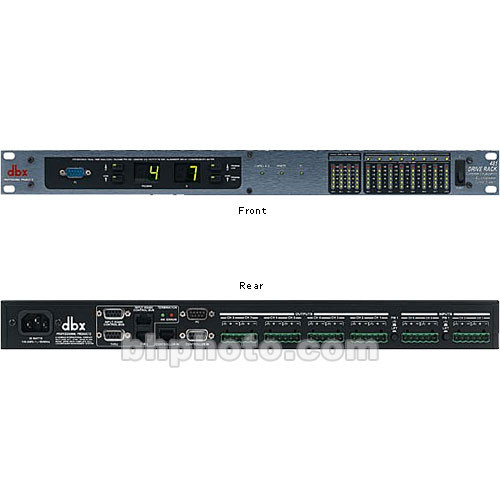 dbx DriveRack 481 Loudspeaker Management System 481 B&H Photo