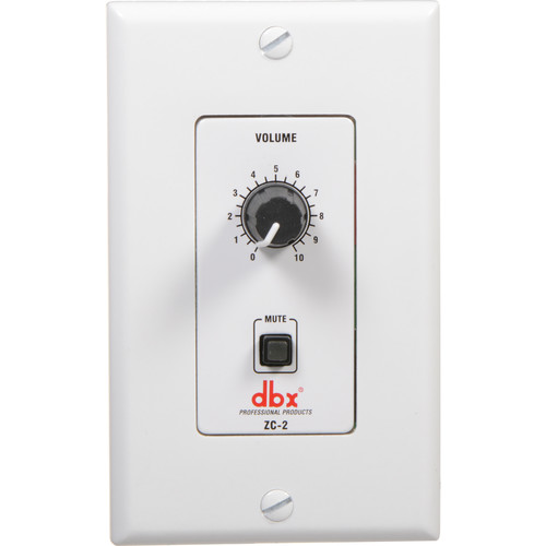 dbx ZC-2 - Rotary Volume Control with Mute Function ZC-2 B&H