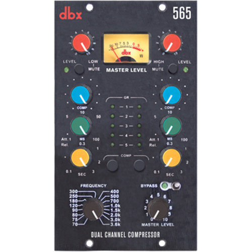 dbx 565 Dual-Chassis Optical Compressor (500-Series Module)