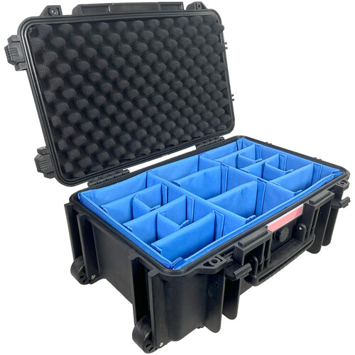 DCB Cases Element 5453DI Wheeled Utility Case with Padded Dividers