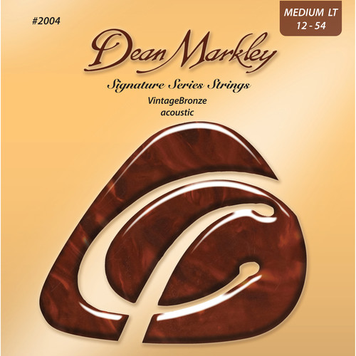 Dean Markley DM2004 Medium Light VintageBronze Acoustic Signature Series Guitar Strings (12-54)