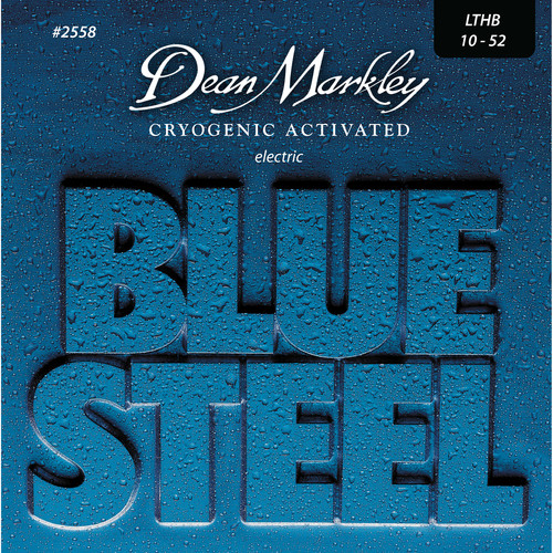 Dean Markley 2558 Blue Steel Electric Guitar Strings (10-52, 6-String Set)