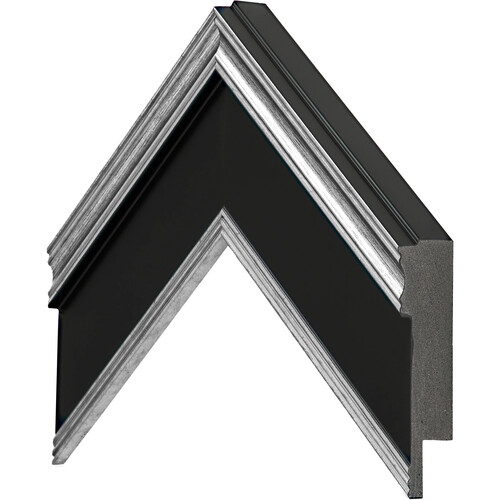 Deco Frames Premiere Frame Bezel for Samsung The Frame TV (43", Antique Silver)