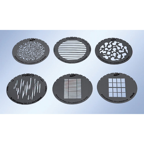 Dedolight 6 Gobo Set for DP1S Projection Attachment/Imager