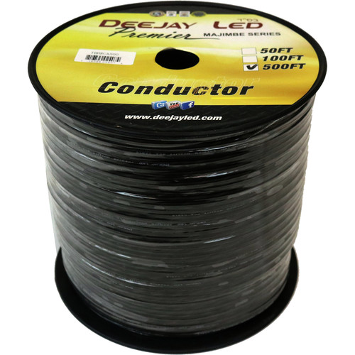 DeeJay LED Twisted RCA Cable Roll (500')