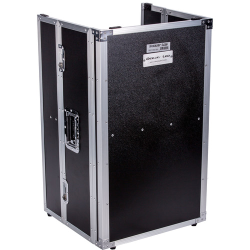 DeeJay LED DJ Fold Out Stand Fly Drive Series for All Slant Mixer Cases (32" Height)