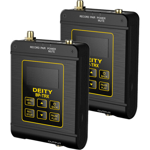 Kit Micro Sans Fil Deity BP-TRX Connect Duo Avec Boîtier TC Et Griffe - Pour Canon, Nikon, Panasonic