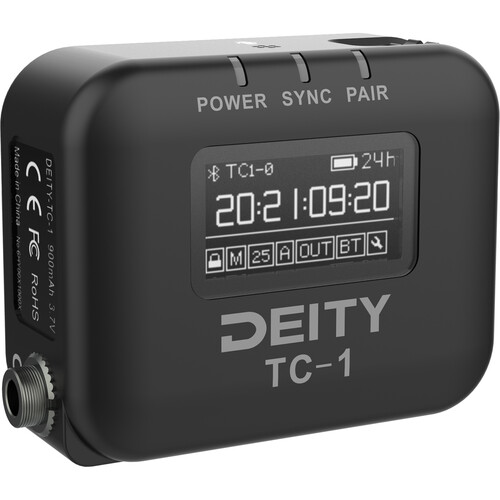 Deity Microphones TC-1 Wireless Timecode Generator Box (Bluetooth, 2.4 GHz, 2-Pack)