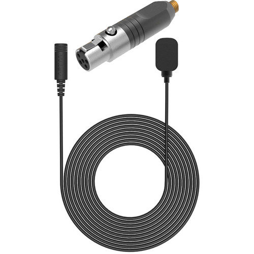 Deity Microphones W.Lav DA5 Bundle Omnidirectional Lavalier Microphone with Microdot to TA5F Adapter (Beige)