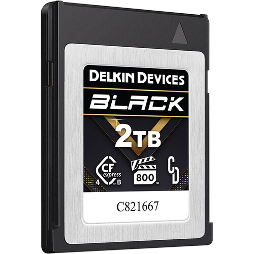 Delkin Devices 2TB BLACK CFexpress 4.0 Type B Memory Card