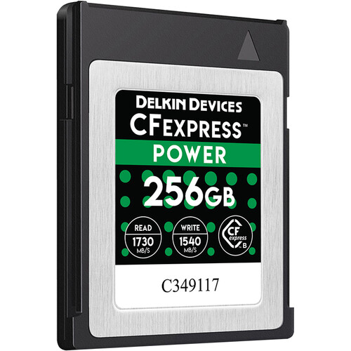 Delkin Devices 256GB POWER CFexpress Type B Memory Card