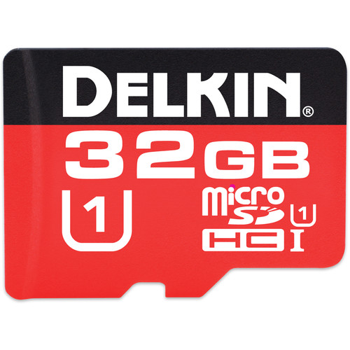 Delkin Devices 32GB 375X microSDHC Memory Card (Class 10)