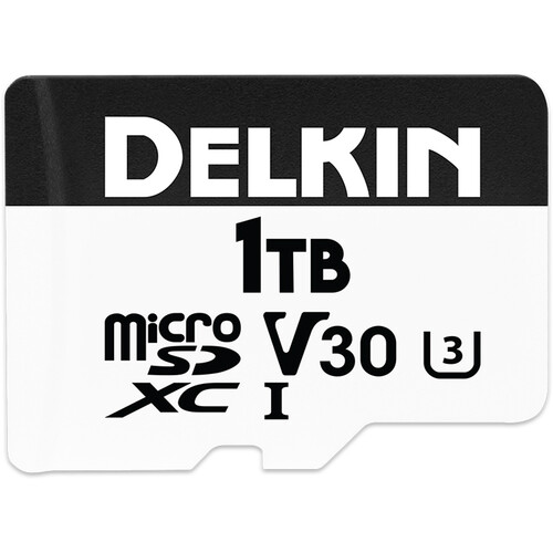 Delkin Devices 1TB Drone UHS-I microSDXC Memory Card with SD Adapter