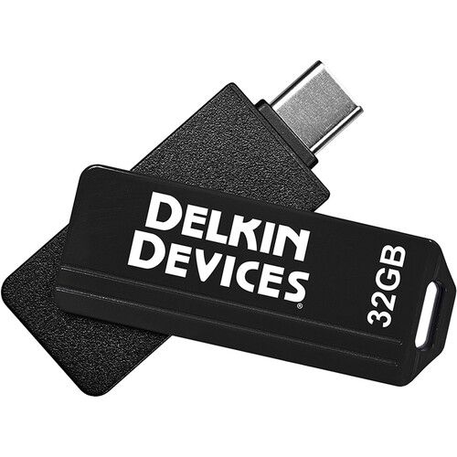 Delkin Devices 32GB PocketFlash USB-C 3.2 Gen 1 Flash Drive