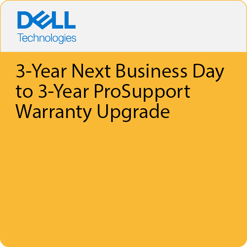 Dell 3-Year Next Business Day to 3-Year ProSupport Warranty Upgrade