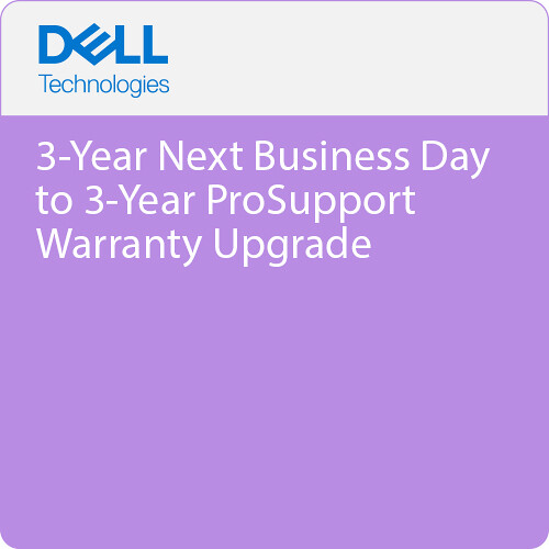 Dell 3-Year Next Business Day to 3-Year ProSupport Warranty Upgrade
