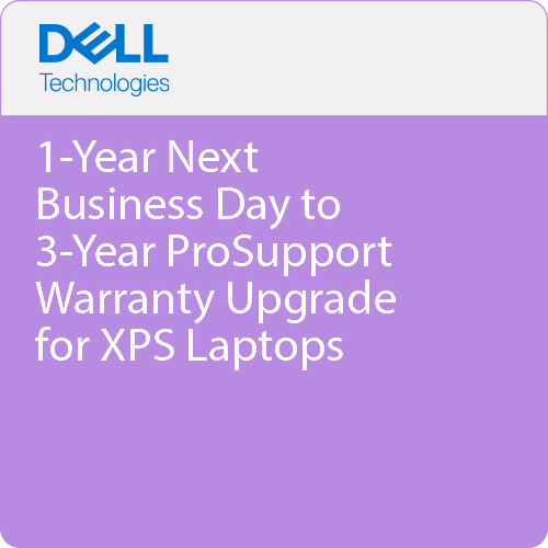 Dell 1-Year Next-Business-Day to 3-Year ProSupport Warranty Upgrade for XPS Laptops
