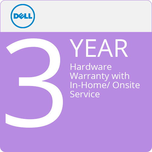 Dell 3-Year Hardware Warranty with In-Home/Onsite Service
