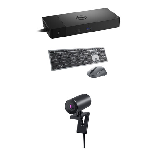 Dell Thunderbolt 4 Dock Kit with UltraSharp 4K Webcam, Wireless Keyboard, and Mouse