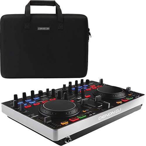 Denon DJ MC2000-DJ Controller With Serato Intro and Carrying Bag