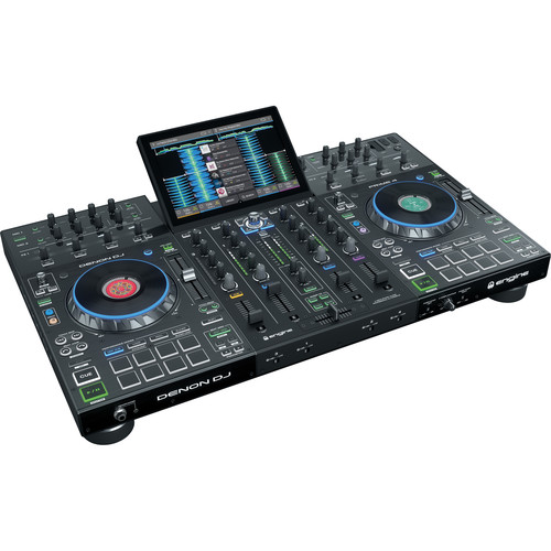 Denon DJ Prime 4 Standalone 4-Deck DJ System with 10" Touchscreen