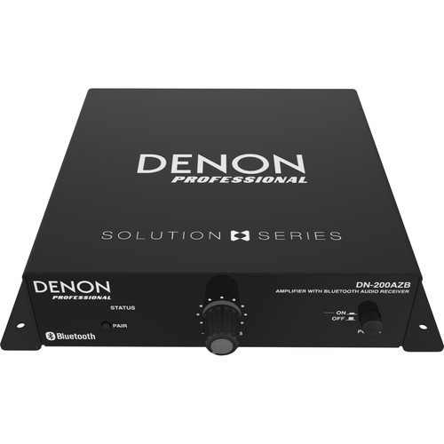 Denon DN­-200AZB Amplifier with Bluetooth Receiver (70/100V/4 Ohms, 20W RMS)
