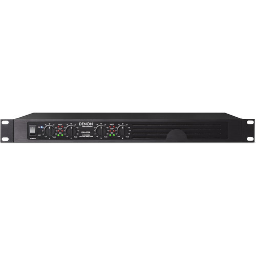 Denon DN-470A 4-Channel 70V/100V Amplifier DN-470A B&H Photo