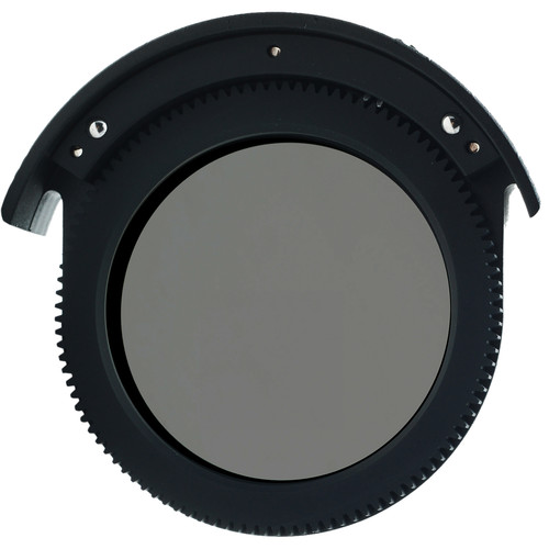 DEO-Tech VND Filter Holder with Built-In VND2-1000 Variable ND Filter (1 to 10-Stop)