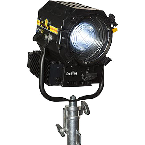 DeSisti Super F7 Tungsten-Balanced LED Fresnel Light (Manually Operated, Rain Protected)