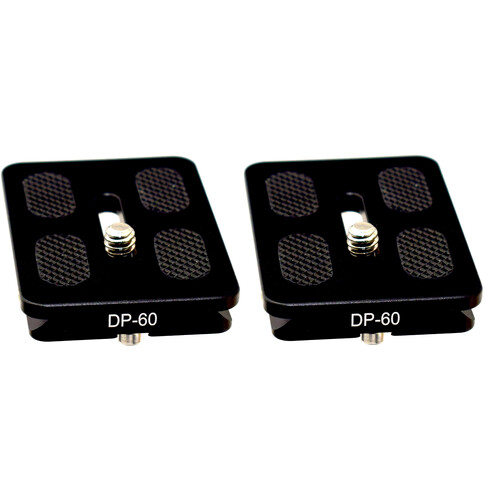 Desmond Arca-Swiss Compatible Quick Release Plate (Black, 2-Pack)