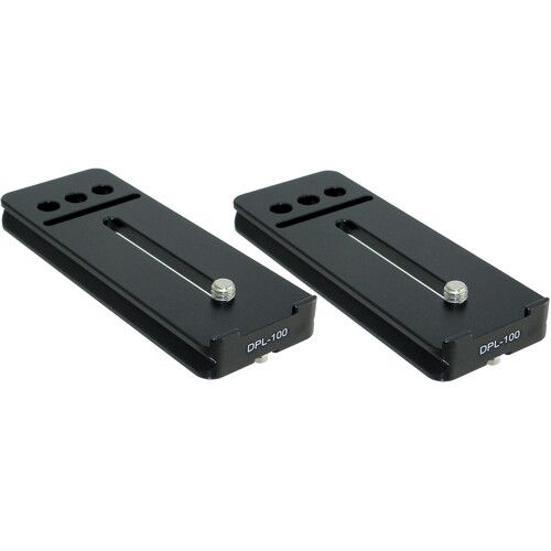 Desmond DPL-100 Long Lens Quick Release Plate (2-Pack, 100mm)