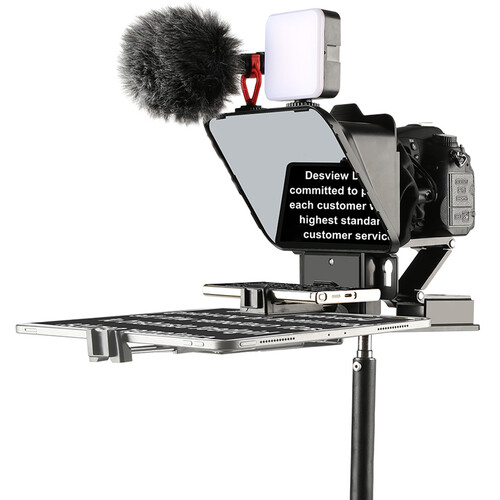 Desview P8 11" Teleprompter for Smartphones and Tablets